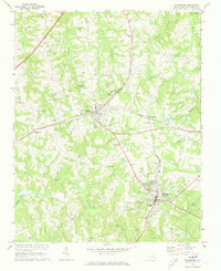 Warrenton 1970 topographic map preview