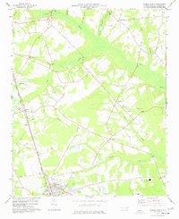 Warsaw North 1977 topographic map thumbnail