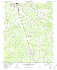 Warsaw South 1984 topographic map thumbnail