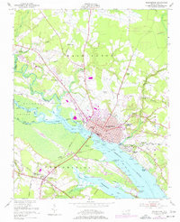 Washington 1951 topographic map thumbnail