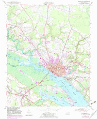 Washington 1951 topographic map thumbnail