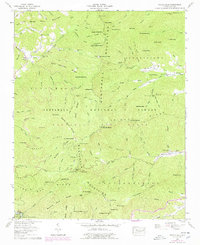 Wayah Bald 1957 topographic map thumbnail