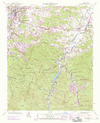 Waynesville 1941 topographic map thumbnail