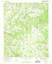 Weddington 1968 topographic map thumbnail