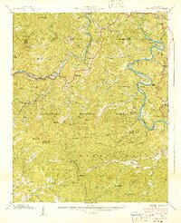 Wesser 1940 topographic map thumbnail