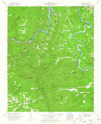 Wesser 1961 topographic map thumbnail