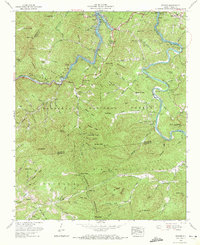 Wesser 1961 topographic map thumbnail