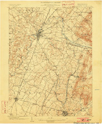 Chambersburg 1902 topographic map thumbnail
