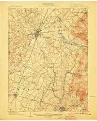 Chambersburg 1902 topographic map thumbnail