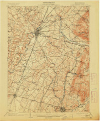 Chambersburg 1902 topographic map thumbnail