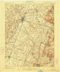 Chambersburg 1902 topographic map thumbnail