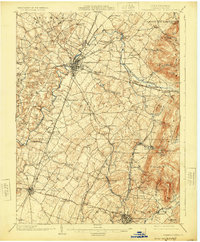 Chambersburg 1902 topographic map thumbnail
