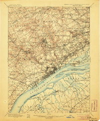 Chester 1898 topographic map thumbnail
