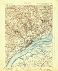 Chester 1898 topographic map thumbnail