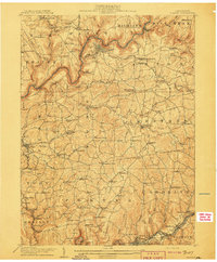Clarion 1907 topographic map thumbnail