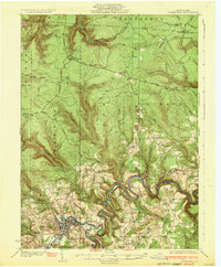 Clearfield 1932 topographic map thumbnail