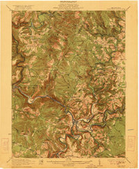 Confluence 1922 topographic map preview