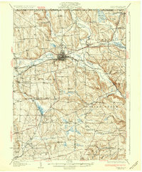 Corry 1932 topographic map thumbnail