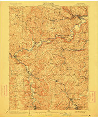 Curwensville 1903 topographic map thumbnail