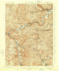 Curwensville 1903 topographic map thumbnail
