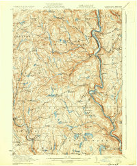 Damascus 1923 topographic map thumbnail