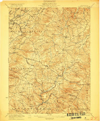Donegal 1922 topographic map thumbnail