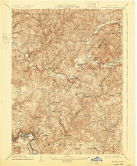 Elders Ridge 1904 topographic map thumbnail