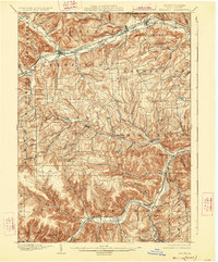 Elkland 1900 topographic map thumbnail