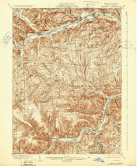 Elkland 1900 topographic map thumbnail
