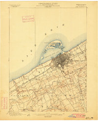 Erie 1900 topographic map thumbnail