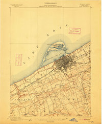 Erie 1900 topographic map thumbnail