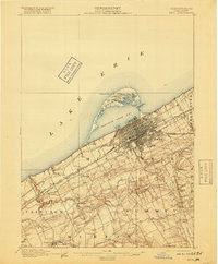 Erie 1900 topographic map thumbnail