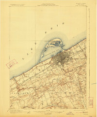 Erie 1900 topographic map thumbnail