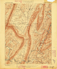 Everett topographic map thumbnail