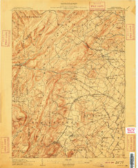 Fairfield 1909 topographic map thumbnail