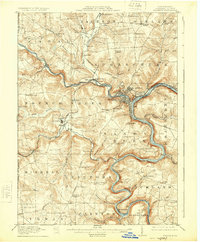 Franklin 1911 topographic map thumbnail