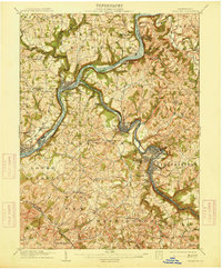 Freeport 1909 topographic map thumbnail