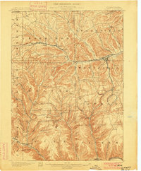 Gaines topographic map thumbnail
