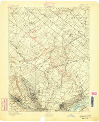 Germantown 1893 topographic map thumbnail