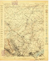Germantown 1899 topographic map thumbnail