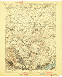 Germantown 1899 topographic map thumbnail