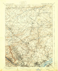 Germantown 1899 topographic map thumbnail