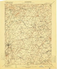 Gettysburg 1908 topographic map thumbnail