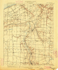 Girard topographic map thumbnail