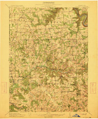Hilliards 1912 topographic map thumbnail