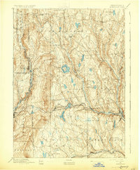 Honesdale 1892 topographic map thumbnail