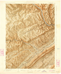 Howard 1923 topographic map thumbnail
