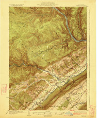 Howard 1923 topographic map thumbnail