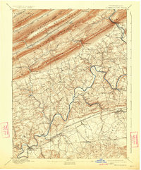 Hummelstown 1892 topographic map thumbnail