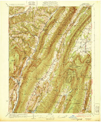 Hyndman 1931 topographic map thumbnail